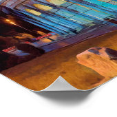 Poster ldp COLOSSEUM Rome - par nuit (Coin)