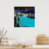 Poster ldp COMO - Lac - Panorama (Cuisine)
