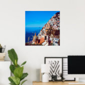 Poster ldp POSITANO - Côte d'Amalfi - Panorama (Bureau à domicile)