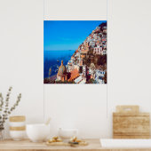 Poster ldp POSITANO - Côte d'Amalfi - Panorama (Cuisine)