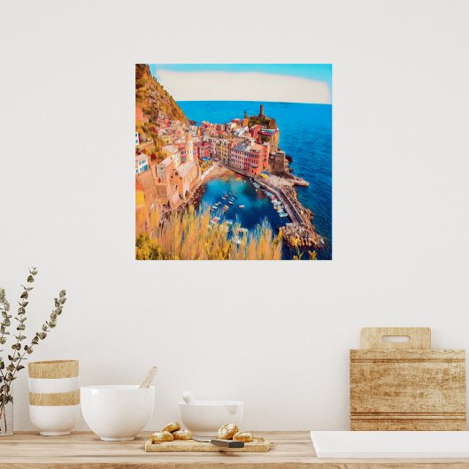 Poster ldp VERNAZZA - Cinque Terre - (Cuisine)