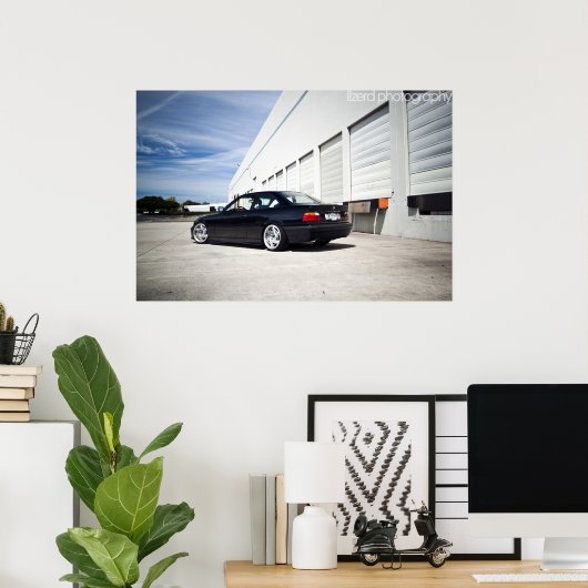 Poster L'E36 de Jamil (Bureau à domicile)