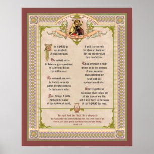 Poster Le 23ème psaume