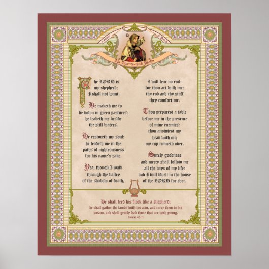 Poster Le 23ème psaume (Devant)