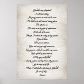 Poster Le 23ème Psaume Le Seigneur est Mon Pasteur (Devant)