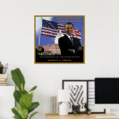 Poster Le 44ème Président (Bureau à domicile)