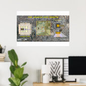 Poster Le 4ème Temple-2 d'Ezekiel (Bureau à domicile)