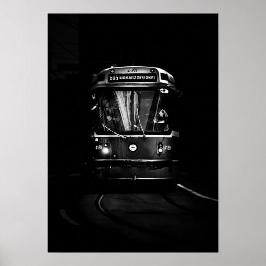 Poster Le 505 Dundas Streetcar No 1 (Devant)