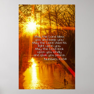 POSTER LE 6H24 DE NOMBRES PEUT LE SEIGNEUR BLESS YOU