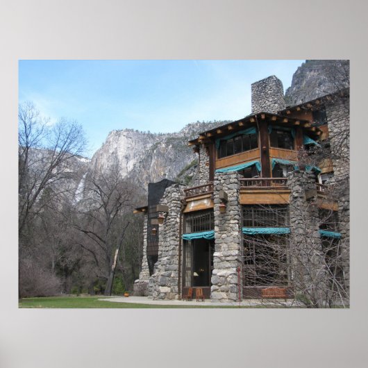 Poster Le Ahwahnee-Yosemite (Devant)