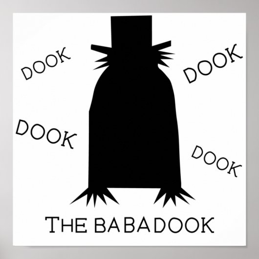 Poster Le Babadook (Devant)
