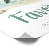 Poster Le Baby shower de tortue de mer à privilégier (Coin)