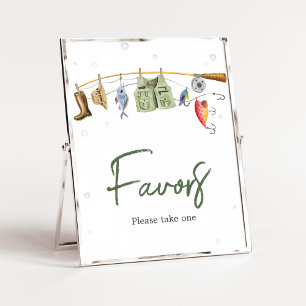 Poster Le Baby shower des petits pêcheurs