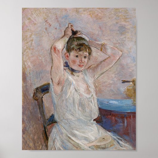Poster Le Bain | Berthe Morisot (Devant)