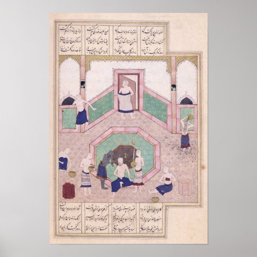 Poster Le Bain Turc (Devant)