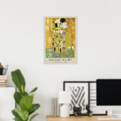 Poster Le Baiser (Bureau à domicile)