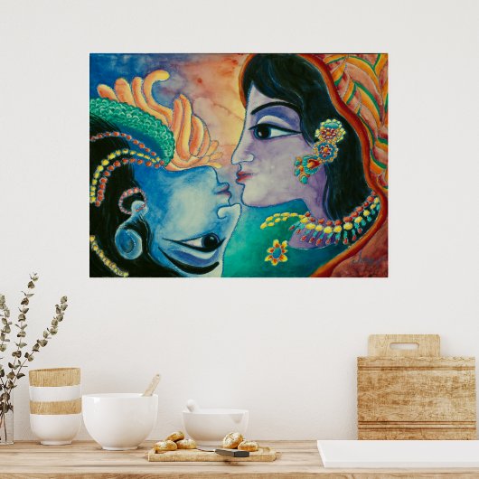 Poster Le baiser (Cuisine)