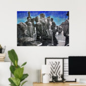 Poster Le baiser (Bureau à domicile)