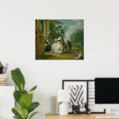 Poster Le baiser (Bureau à domicile)