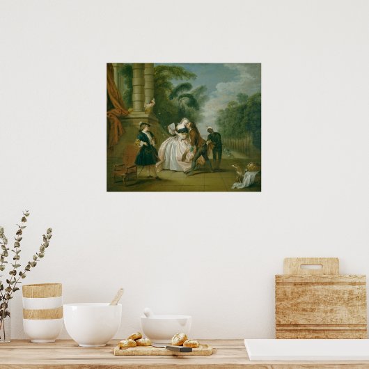 Poster Le baiser (Cuisine)