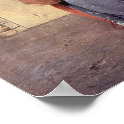 Poster Le baiser (Coin)