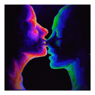 Poster Le baiser
