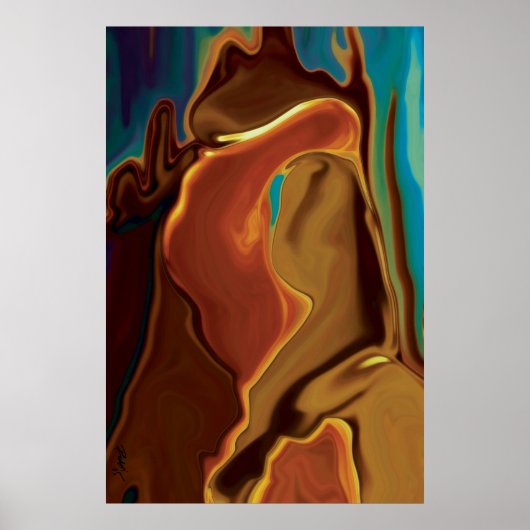 Poster Le baiser (Devant)