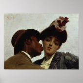 Poster Le baiser, 1887 (Devant)