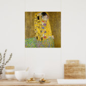 Poster Le baiser de Gustav Klimt (Cuisine)