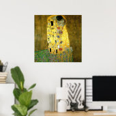 Poster Le baiser de Gustav Klimt (Bureau à domicile)