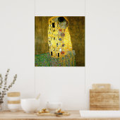 Poster Le baiser de Gustav Klimt (Cuisine)