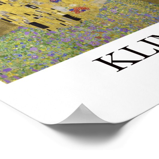 Poster Le baiser de Gustav Klimt (Coin)