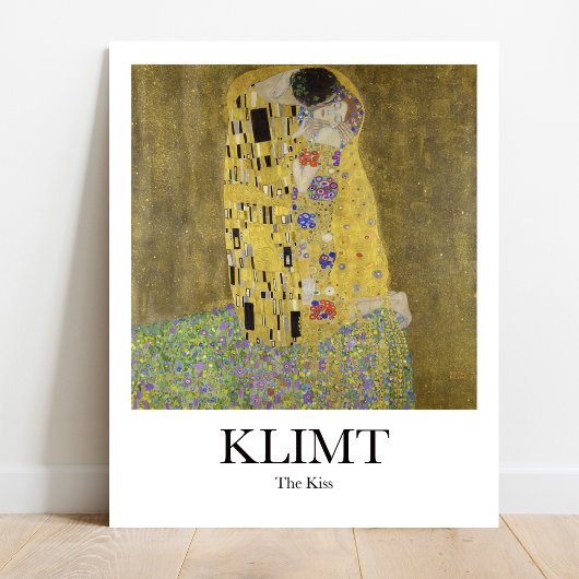 Poster Le baiser de Gustav Klimt