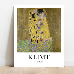 Poster Le baiser de Gustav Klimt