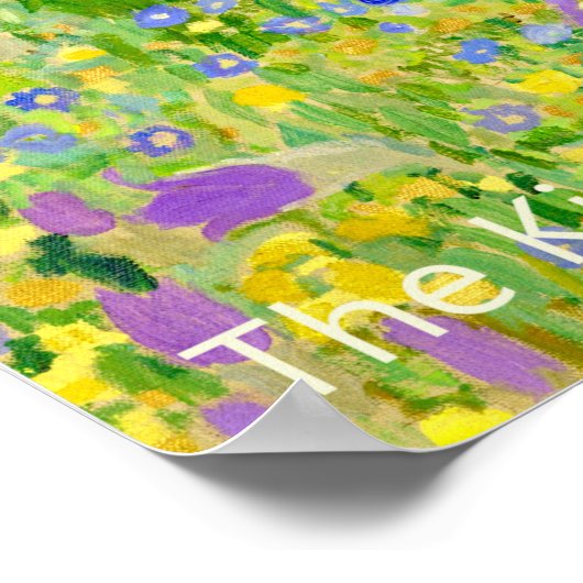 Poster Le baiser de Gustav Klimt (Coin)