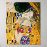 Poster Le baiser de Gustav Klimt<br><div class="desc">Kiss by Gustav Klimt,  1907</div>