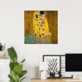 Poster Le Baiser de Gustav Klimt (Bureau à domicile)