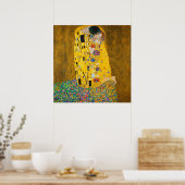 Poster Le Baiser de Gustav Klimt (Cuisine)