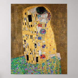 Poster Le baiser de Gustav Klimt Apron