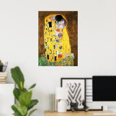 Poster Le baiser de Gustav Klimt Imprimer (Bureau à domicile)