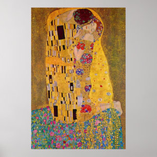 Poster Le Baiser de Klimt