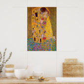 Poster Le Baiser de Klimt (Cuisine)