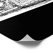 Poster "Le baiser de la mort" (Coin)