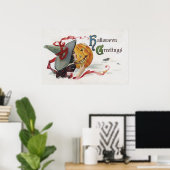 Poster Le Baiser de la Sorcière : un Citrouille d'Hallowe (Bureau à domicile)
