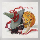 Poster Le Baiser de la Sorcière : une Citrouille de Hallo (Devant)