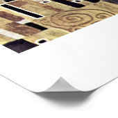 Poster Le Baiser (Détail) De Gustav Klimt (Coin)