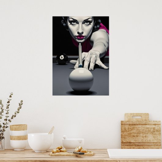 POSTER LE BAISER DU DESTIN (Cuisine)