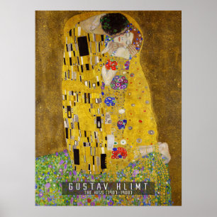 Poster Le baiser - Gustav Klimt