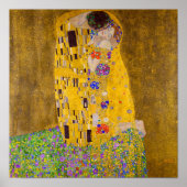 Poster Le baiser | Gustav Klimt | (Devant)
