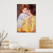 Poster Le baiser maternel de Mary Stevenson Cassatt (Cuisine)